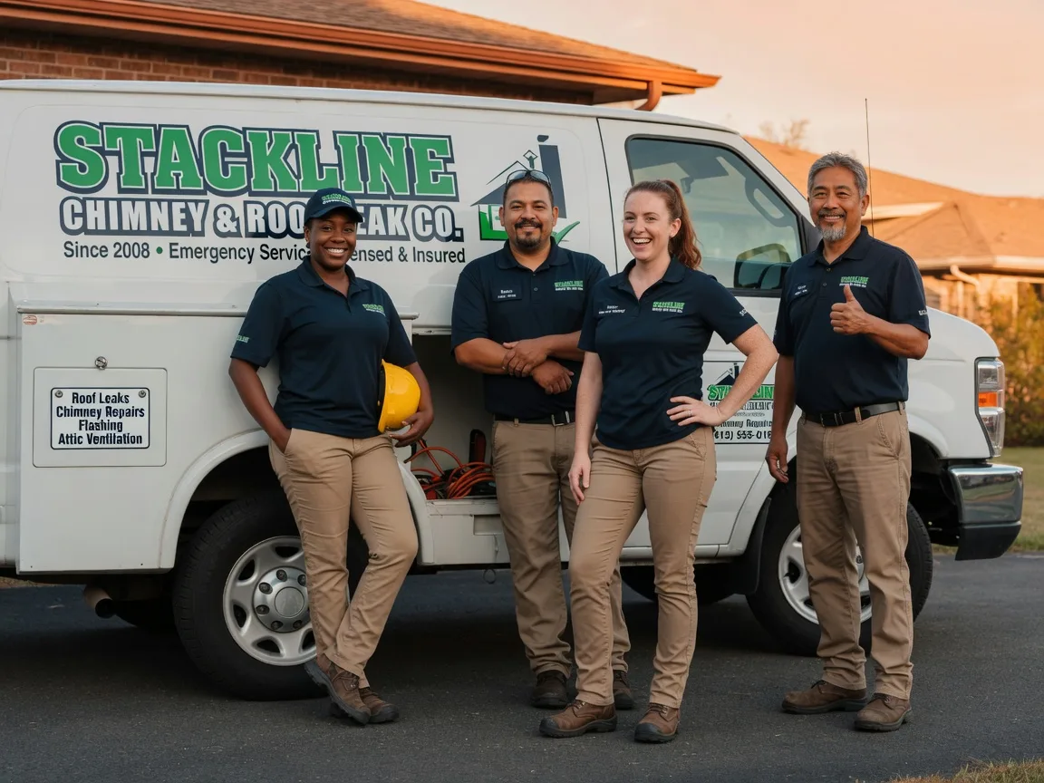 Chimney flashing repair company in Haleyville, AL